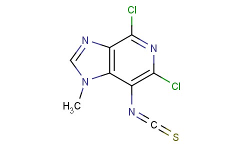 4,6-dichloro-7-isothiocyanato-1-methyl-1H-imidazo[4,5-c]pyridine